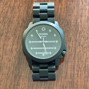 Men’s Nixon watch “The Ranger 45”. All black